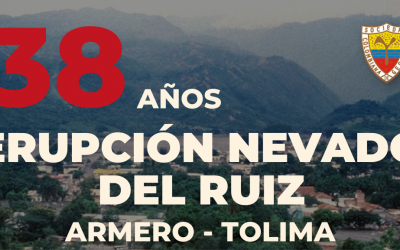 38 AÑOS DE LA ERUPCIÓN DEL NEVADO DEL RUIZ