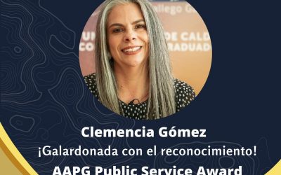 Clemencia Gómez: AAPG Public Service Award 2025